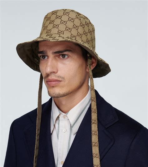 gucci bucket hat mens|authentic Gucci bucket hat.